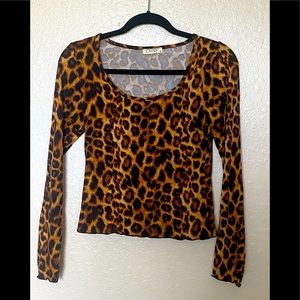 Olivia Rae long sleeve women crop top